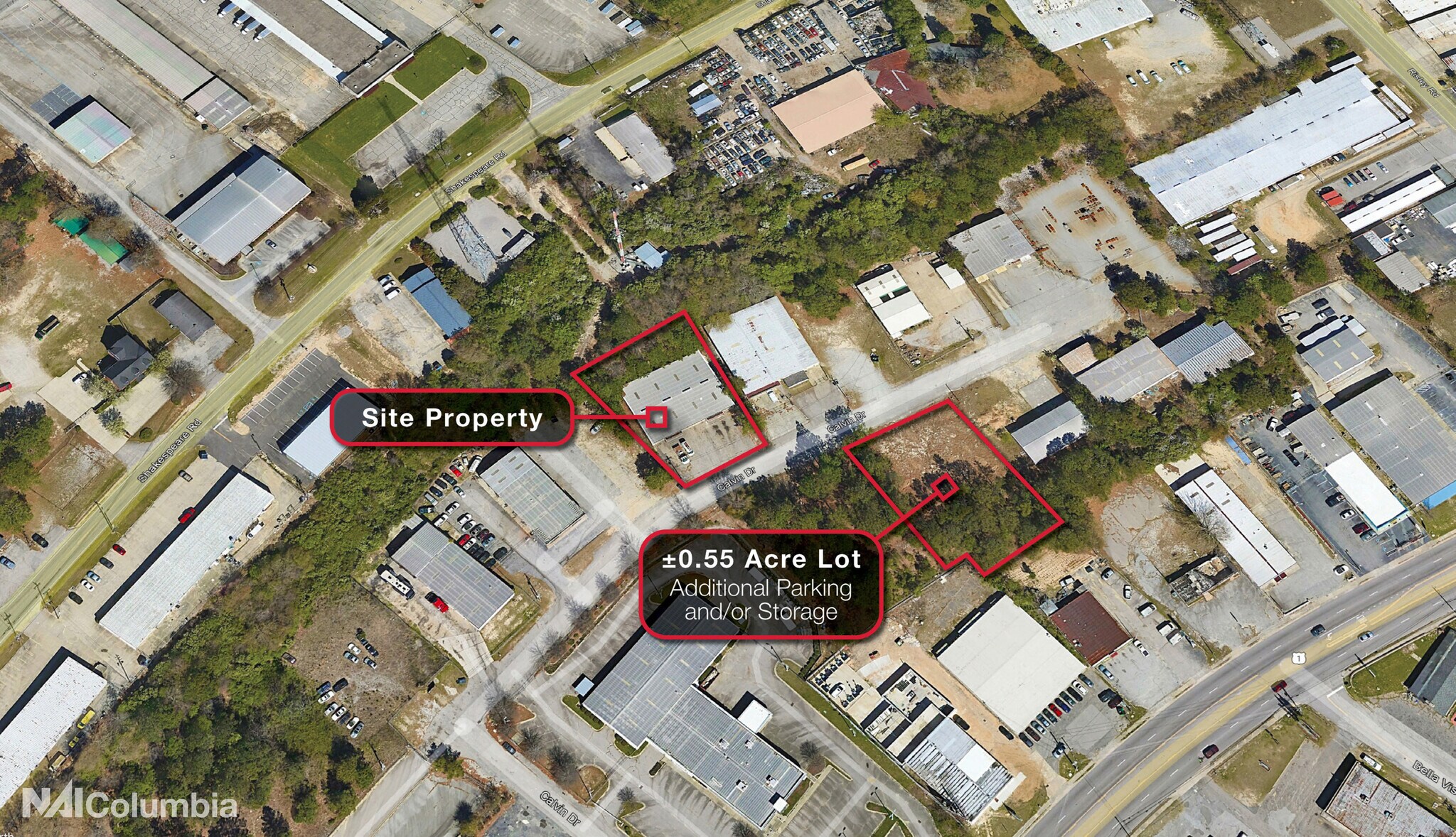 Flex warehouse space in Columbia, SC